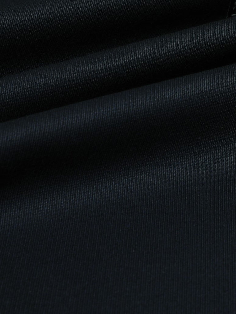 1 Yard Piece of Blue and Navy | Woven Twill Wool Fabric | 12oz | 80/20 |  54 Wide | By the Yard