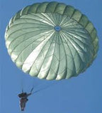 Foliage Green 30 Denier Low Air Permeability Nylon Parachute and Cargochute Fabric 50.5"  65 cents a yard